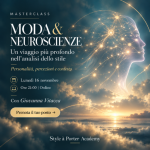 MODA & NEUROSCIENZE - MASTERCLASS